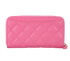 Chanel CC Quilted Wallet, back view